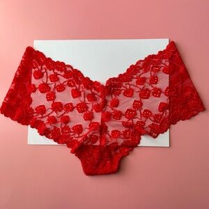 The cutest strawberry cheeky strawberry panty